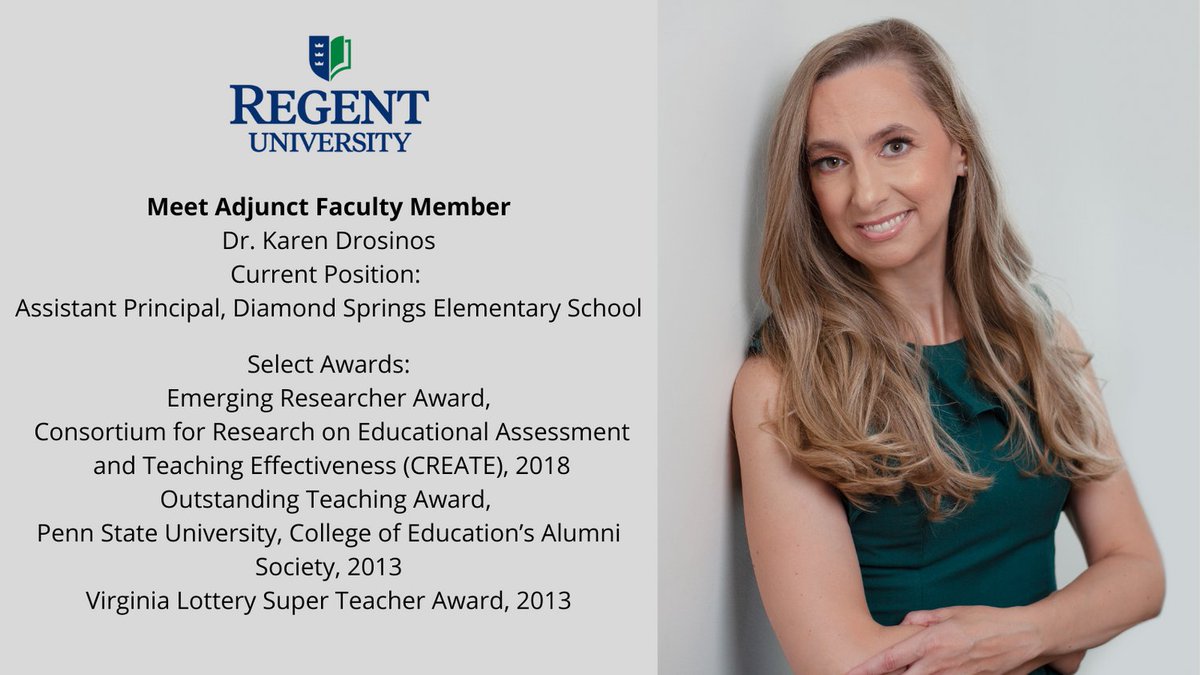 Regent University School of Education tweet media