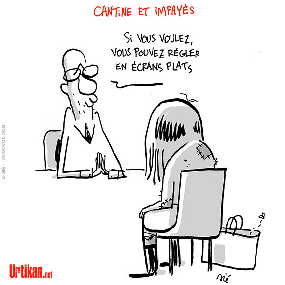 Urtikan_net's tweet photo. Un enfant de 7 ans ramené chez lui par un policier… pour des impayés de cantine
#DessinDePresse de Sié pour https://t.co/S6YYStSoZE
#dessindujour #cantinescolaire #cantine #impaye #gironde #parents #ecole #policier #defenseurdesdroits #commune https://t.co/1WZcTcCgDZ