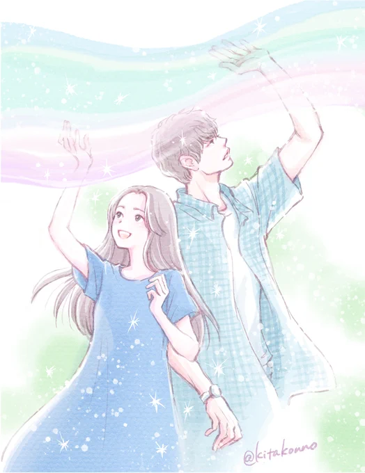 モネちゃんお誕生日おめでとう⛅️

 #本日9月17日はモネのお誕生日
 #モネ絵 