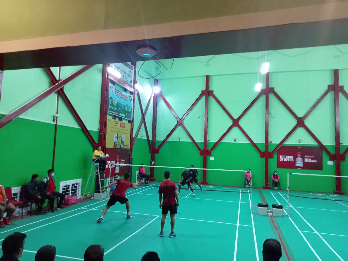 1st revive leisure park open national badminton championship 2021 को आजको खेल जितियो ।
💪🏸🏸🏸🏸🏸