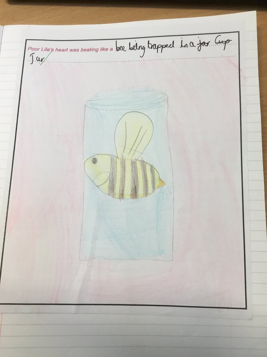 latimerprimary's tweet image. Wow! Year 4 have completed a very complex task today by appreciating the imagery that is created through the use of similes within texts. They had a go at completing their own simile too to reflect the emotions and experience of the character. Great work #4AC #latimerreading