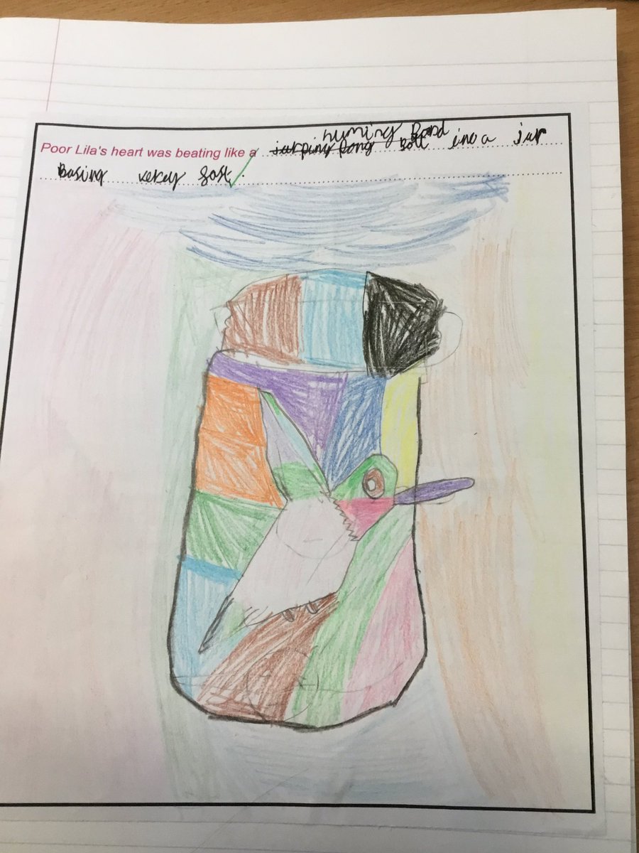 latimerprimary's tweet image. Wow! Year 4 have completed a very complex task today by appreciating the imagery that is created through the use of similes within texts. They had a go at completing their own simile too to reflect the emotions and experience of the character. Great work #4AC #latimerreading