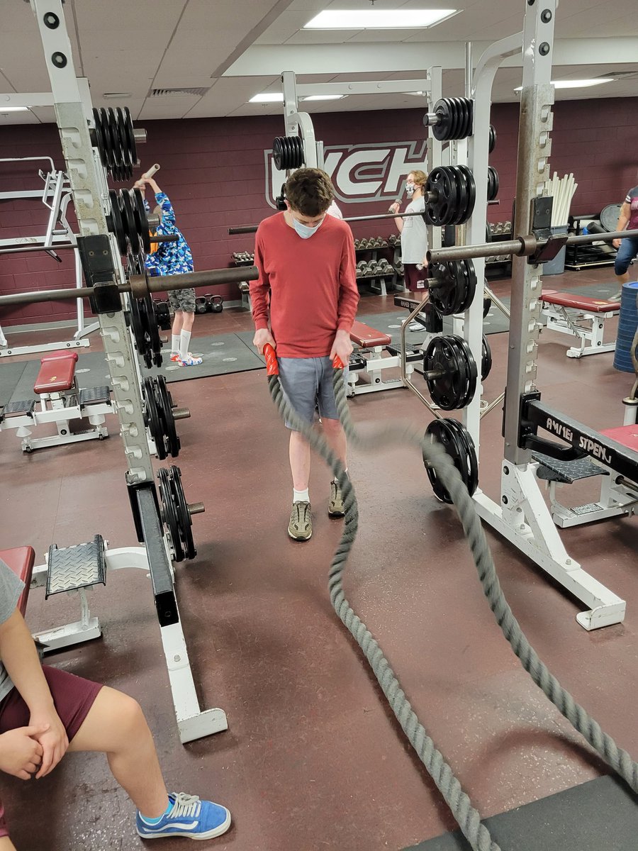 WC_CoachO's tweet photo. Flex Friday #AdaptivePE @TheRock https://t.co/knrYQiLLgy