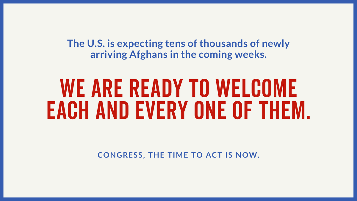 forum_together's tweet photo. Say it loud: we are #ReadytoWelcome our Afghan neighbors!
We must ensure our communities are equipped to welcome newly arriving Afghans with the critical services they need to thrive in their new homes. #AfghanEvac https://t.co/FhH9phmkhg