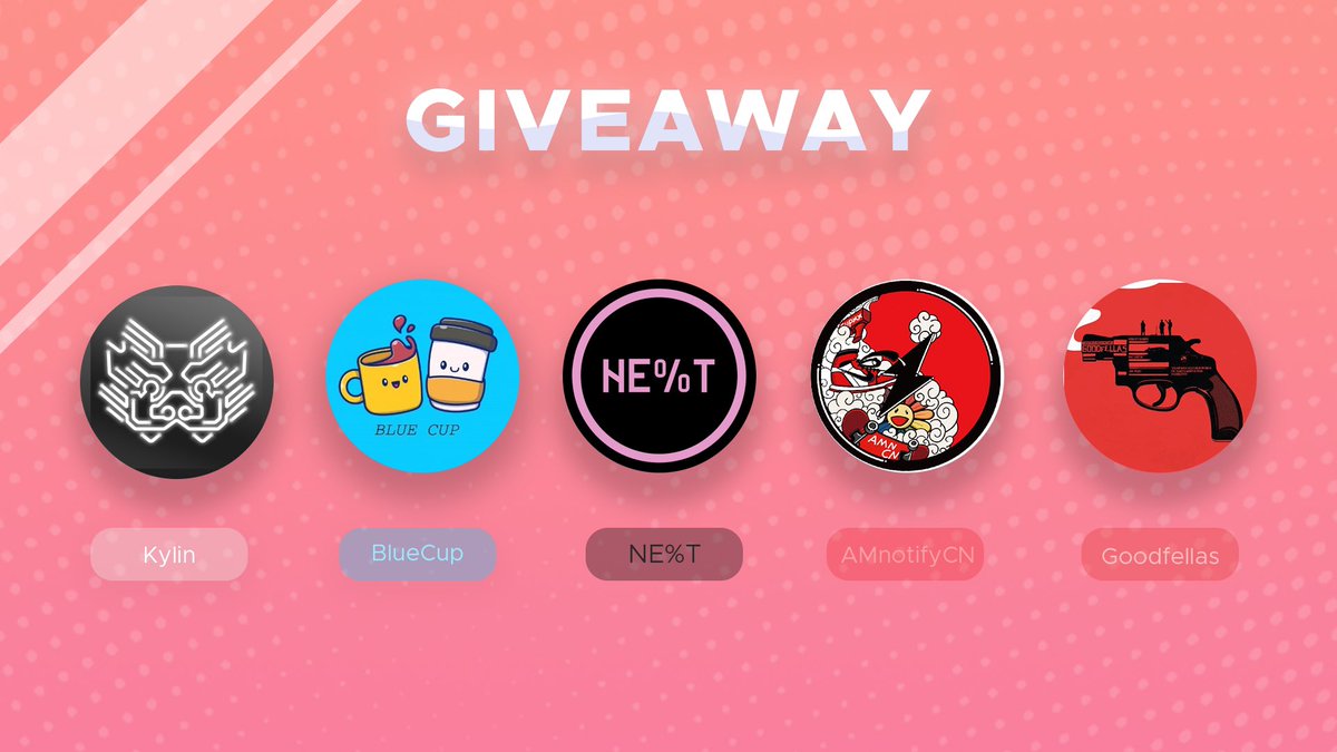 🥳NE%T 1 YEAR ANNIVERSARY 🥳 Let’s start this party! @KylinBot Three weeklies Keys! @Goodfellas_Club Three invites! @AMNotifyCN Three invites! @ne_proxy 15 invites, 3*10 GB RESI! @BlueCup_BQT 10 Free Monthly Keys! ❤️Like! ♻️Retweet! 💬Tag two friends! 🤩Follow Accounts Above!