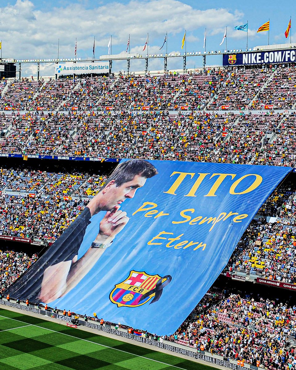ESPNFC's tweet photo. Former Barcelona coach, Tito Vilanova, would have turned 53 today. 

He remains the only Barca manager to win La Liga with 100 points. A feat achieved through surgery and chemotherapy.

A man loved by the football world ❤️ https://t.co/oahGLKhMhQ