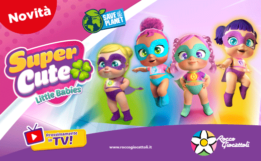 Gabi, Sofi, Sisi e Kala sono arrivate e sono le supereroine più adorabili e coraggiose di sempre! Con il potere del Sole☀️, della Flora🌸, del Vento🌪 e dell'Acqua💧, le Super Cute si schierano in difesa dell'ambiente!🌍

Scopri di più su bit.ly/SuperCuteLittl…👈

#savetheplanet