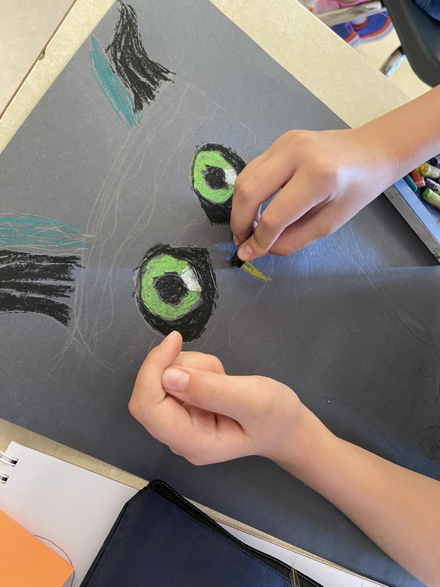 s_nods's tweet image. Grade 6/7 Ss having a “hoot” in #visualarts #lineowls #elementsofdesign #stgregoryschoolpowassan @npsc_schools #npscdsb