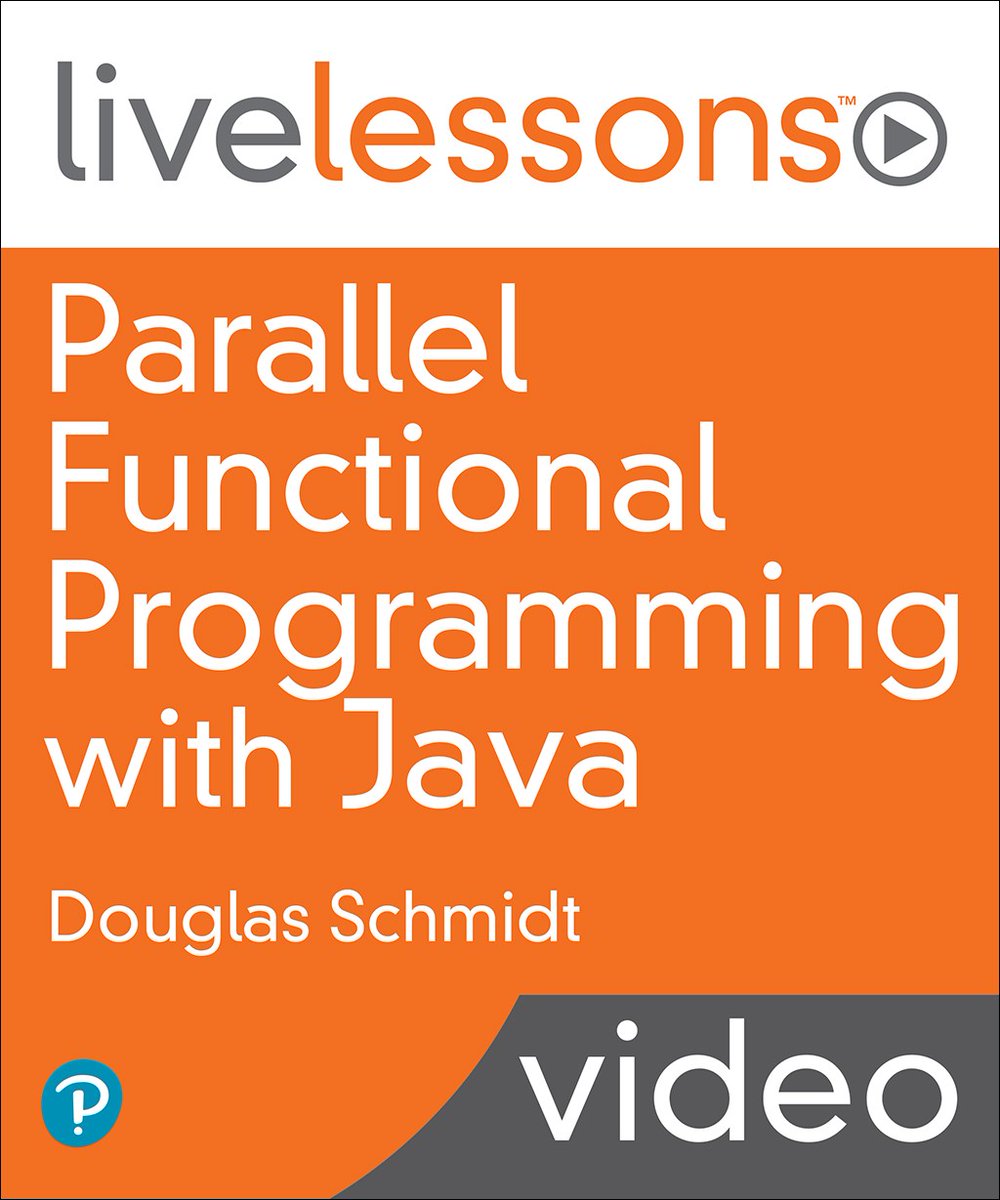 InformIT's tweet image. 📣 Video Deal of the Week - Parallel Functional Programming with Java - 70% off. informit.com/votw/twitter
Douglas Schmidt describes by example how to apply Java functional programming features and frameworks.
#javaprogramming #functionalprograming