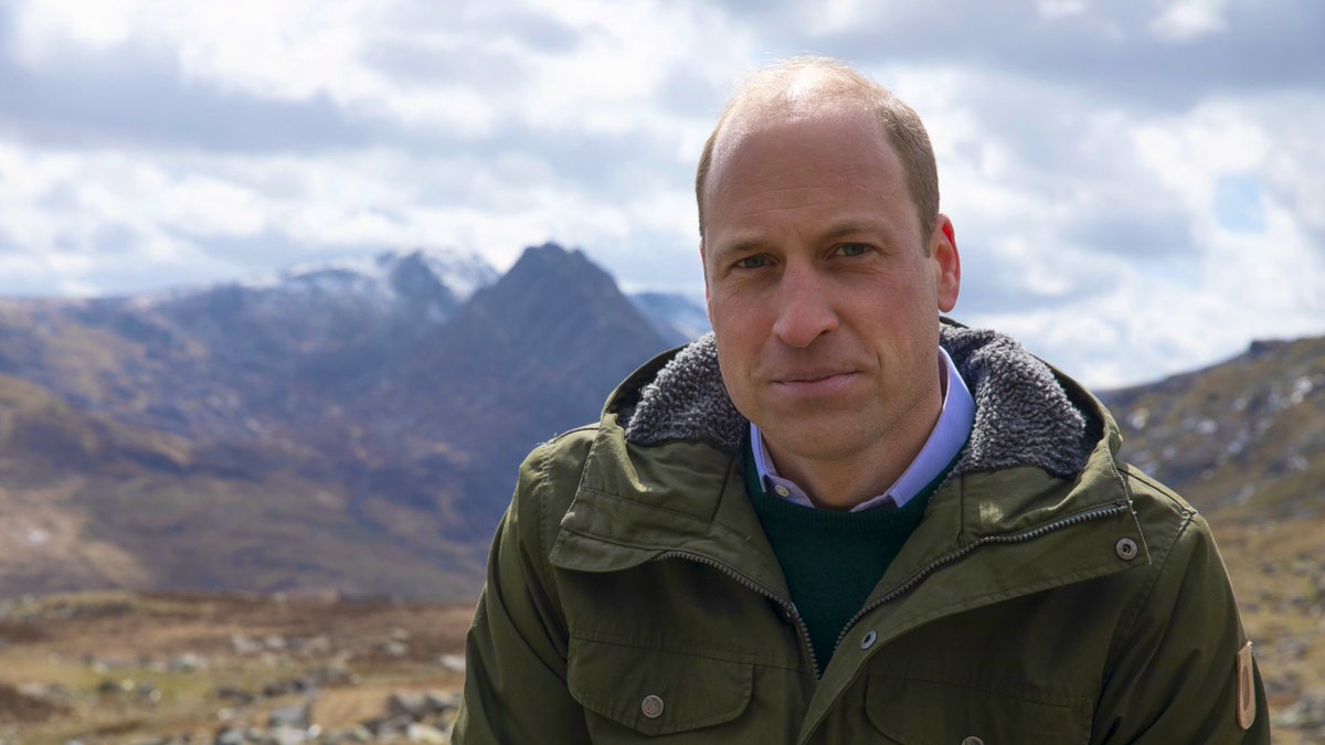 New picture of Prince William from his new series #TheEarthshotPrize: Repairing Our Planet 🌎🍃

Landing on 3rd October // BBC One and Discovery Plus 📺