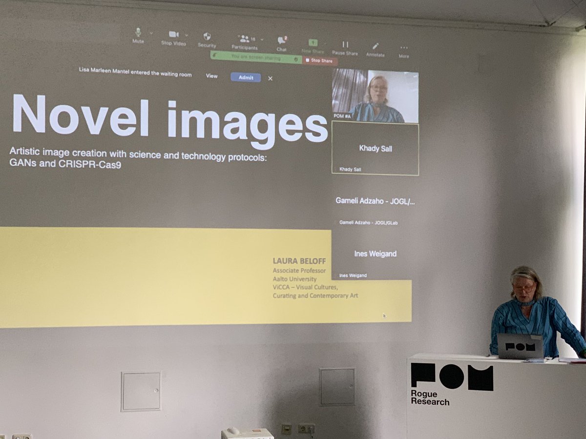 Elizabeth Jochum (@danceswithrobot) on Twitter photo Examining the politics and ethics of text/image/code/gene editing and representation by <a href="/laurabeloff/">laurabeloff</a> #POM2021 Examining the politics and ethics of text/image/code/gene editing and representation by <a href="/laurabeloff/">laurabeloff</a> #POM2021