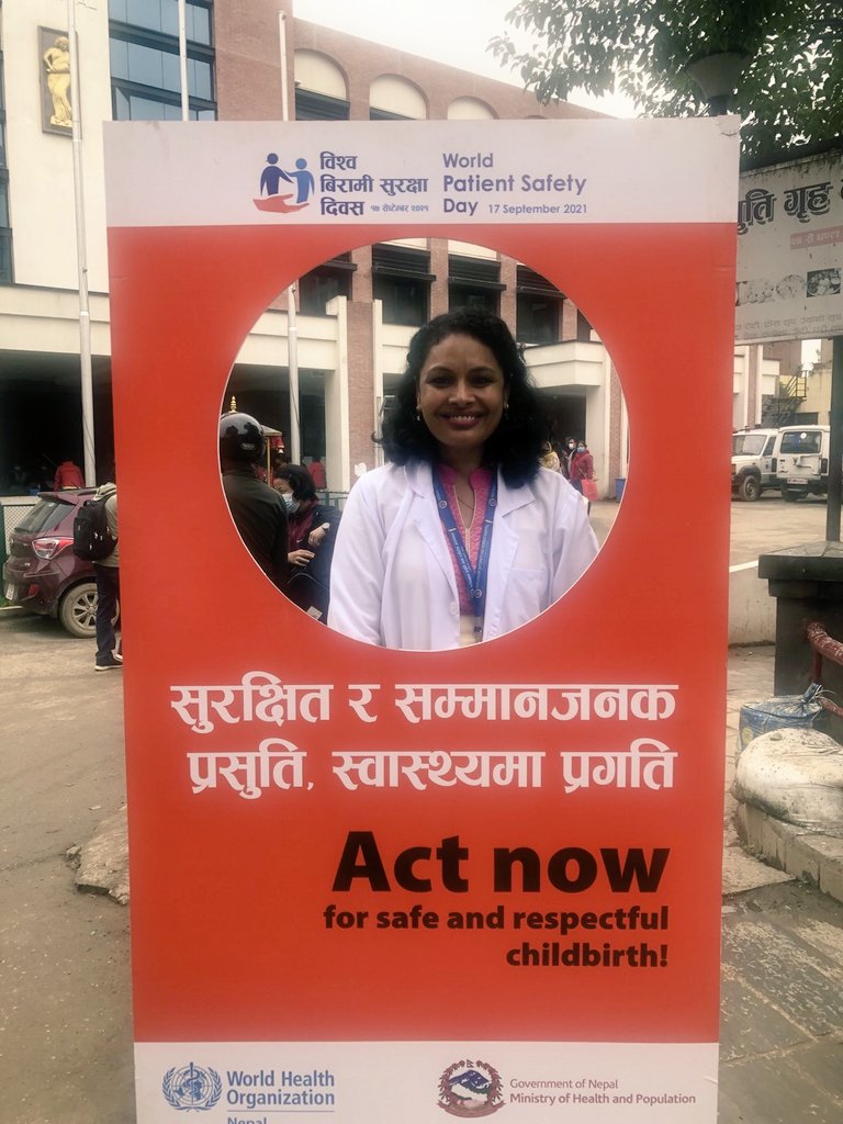 "Safe and Respectful Maternity Care is a  Basic Human Right, it's not a privilege" Let's Act Now!
#WorldPatientSafetyDay