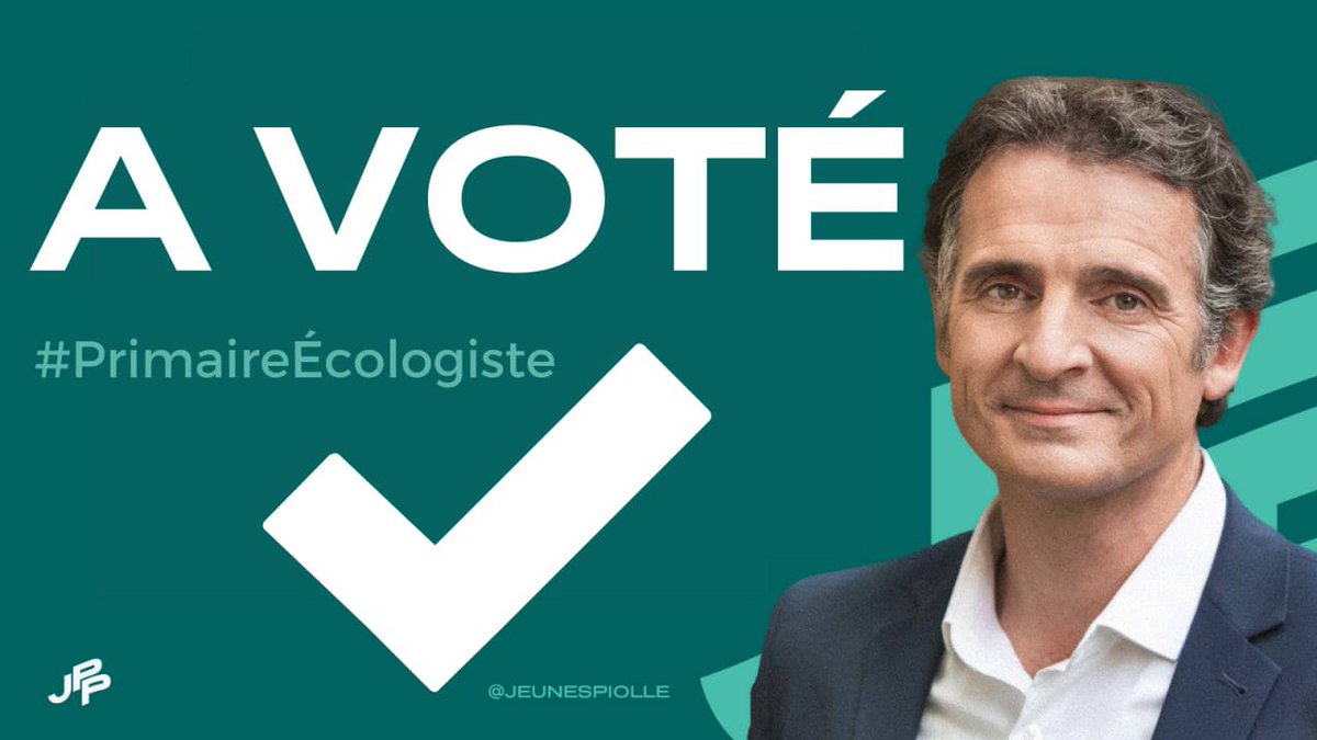Ah et évidemment : a voté ✅
