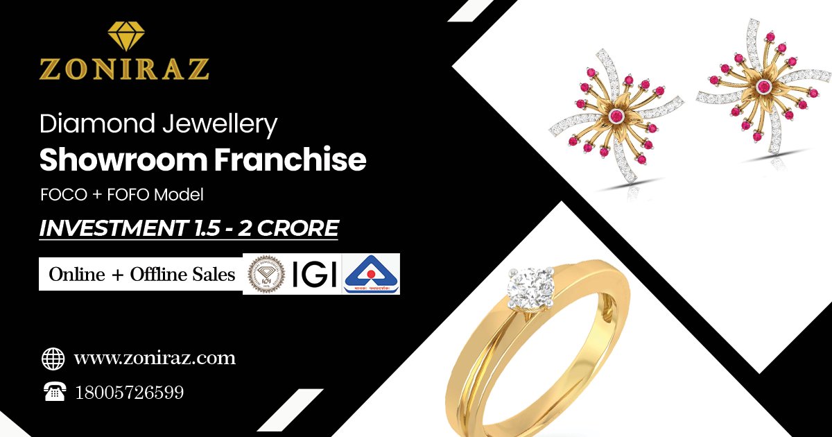 zonirazjewel's tweet photo. Start Your Own Jewellery Business With Zoniraz!!β¨
FOCO+FOFO Model
Online + Offline Sales
Investment 1.5- 2 Cr
Get in touch with us:πhttps://t.co/jDeFma90iS
π18005726599 π+91-97848 36060
#FranchiseBusiness #franchiseopportunity #franchiseindia #jewelrystore #FOCOModel #zoniraz https://t.co/FnQSvsYDed