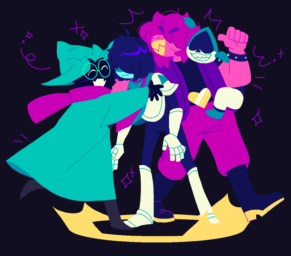 sorrelpaws's tweet photo. deltarune 2 will be real in 10 hrs https://t.co/puM8ZyxsKn