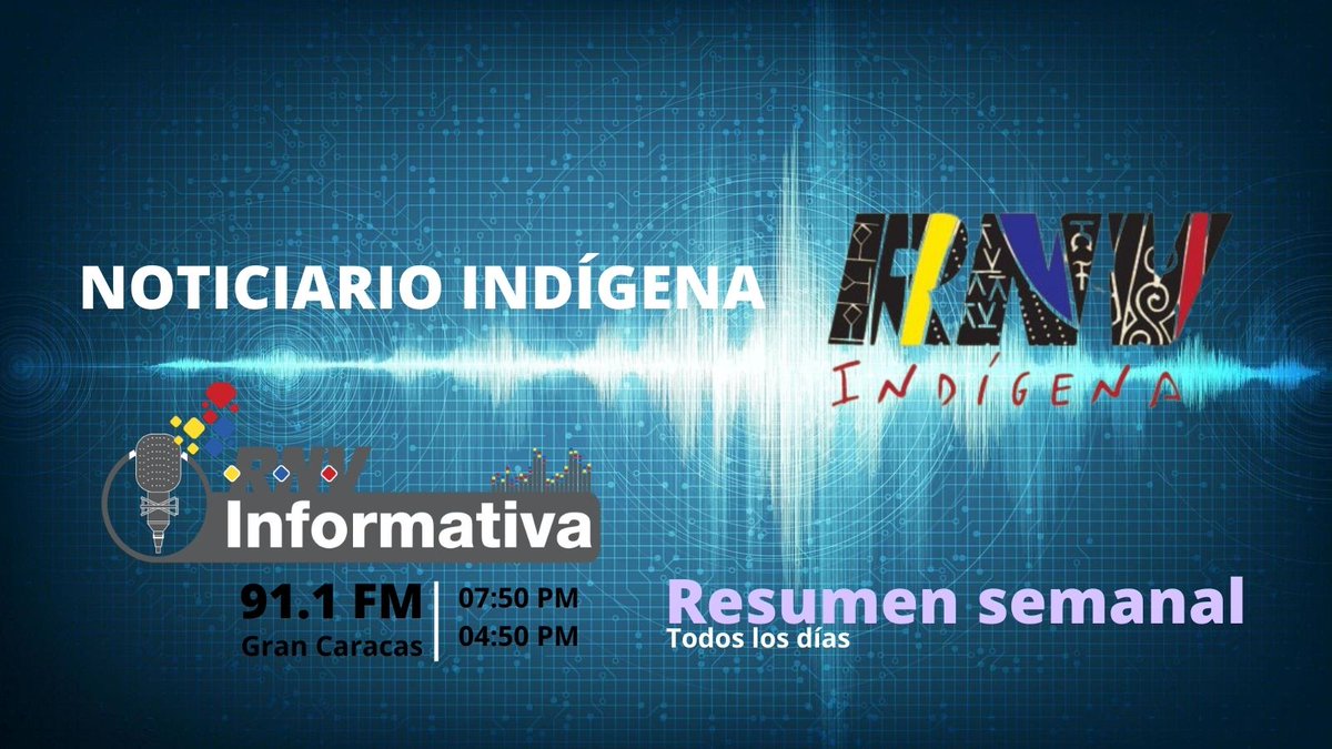 RNV_Indigena's tweet image. 🛑 Noticias indígenas de Venezuela y el Abya Yala: emisión semanal: Escuchal aqui -&amp;gt;pllqt.it/pJ0lOk