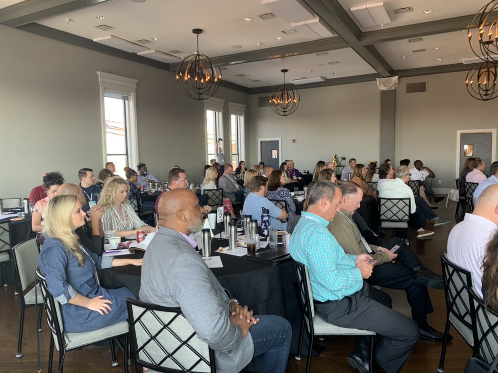 SGFChamber's tweet photo. Final panel of #CLVinSGF - @matt_morrow is leading the discussion on Springfield’s progress, and barriers to progress, as we think about the future of our city and what our “tipping points” are for success. https://t.co/WXCyVT1fME