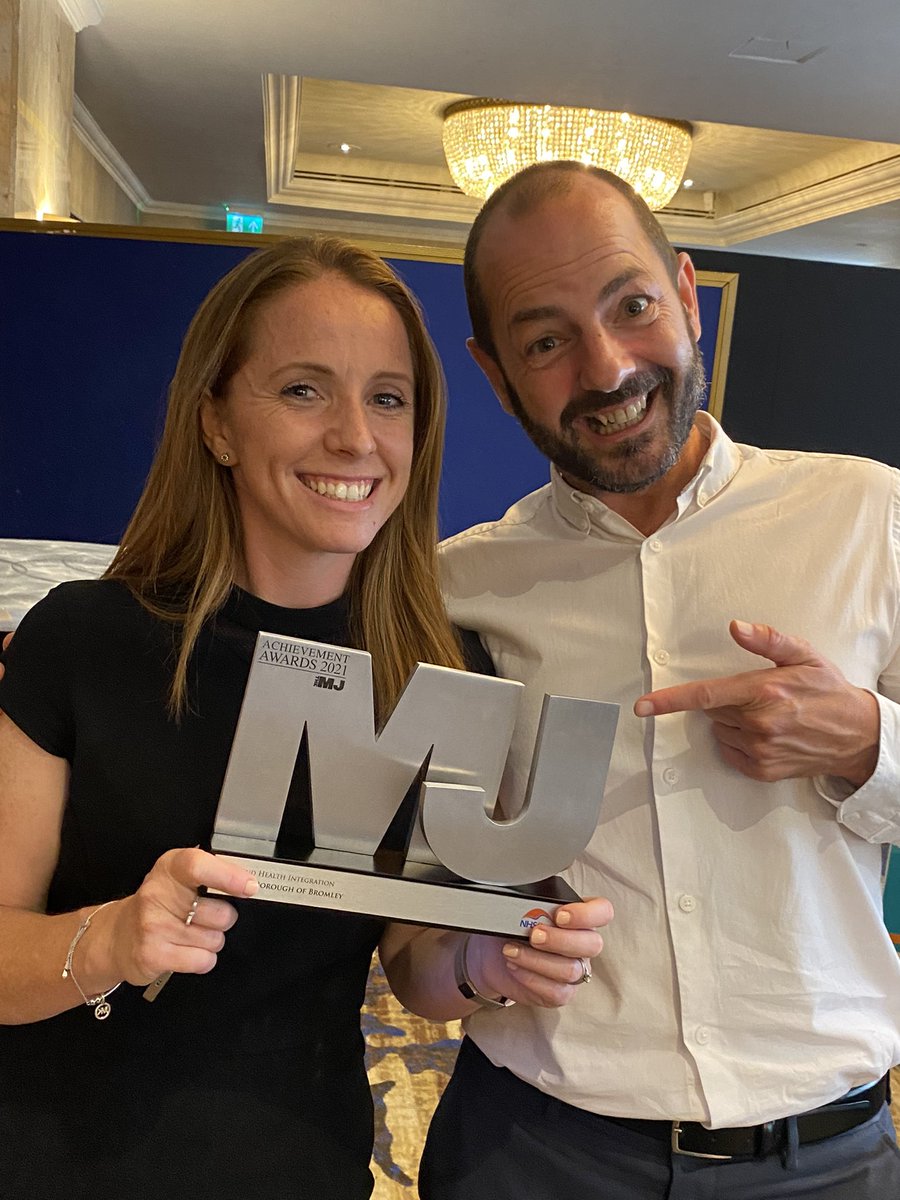 Heather_SC1's tweet photo. We won! #MJawards Care and Health Integration category #OneBrimely @LBofBromley @NHSBromley_CCG https://t.co/gXWQVxFMc7