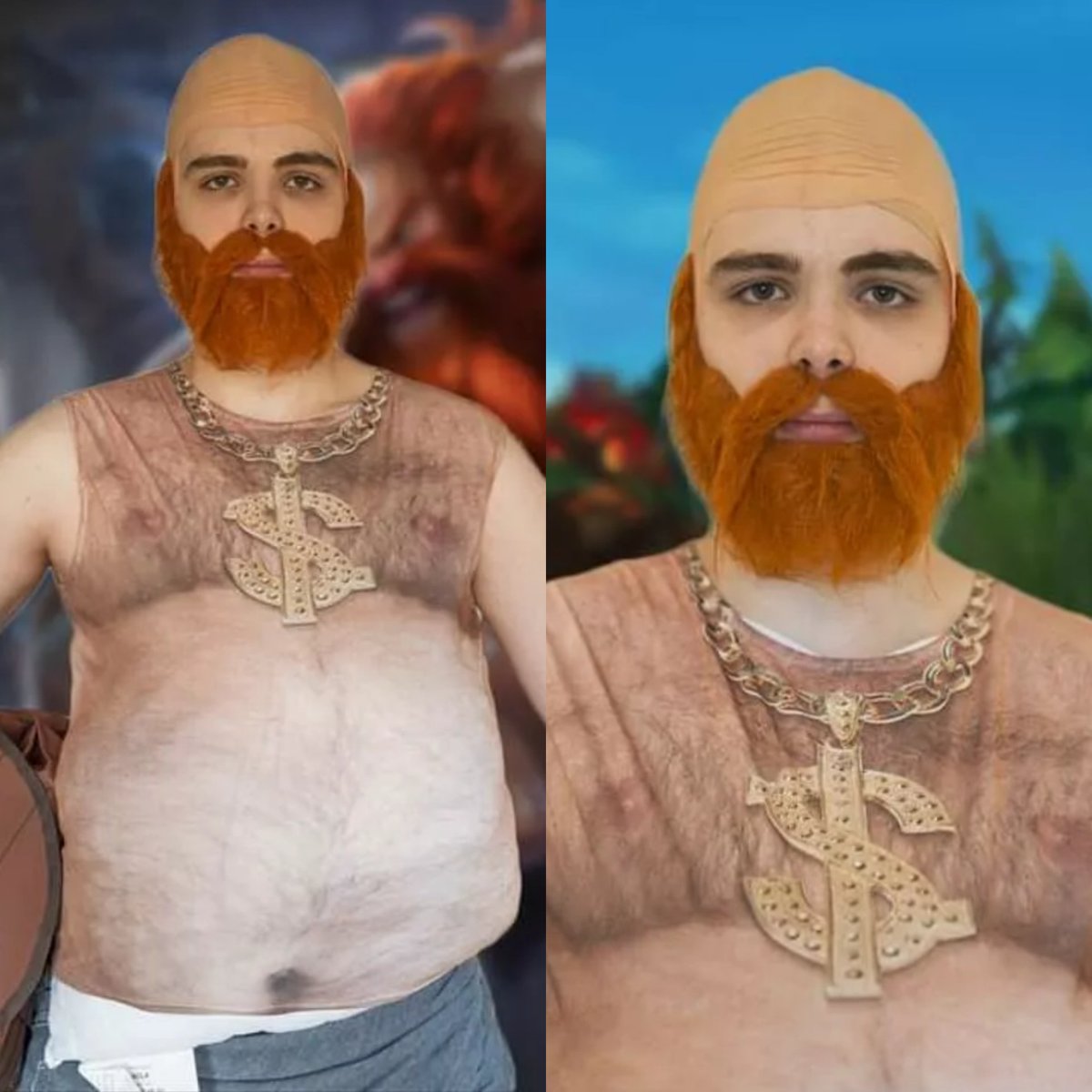 Gragas cosplay 🍺, image size:1200x1200