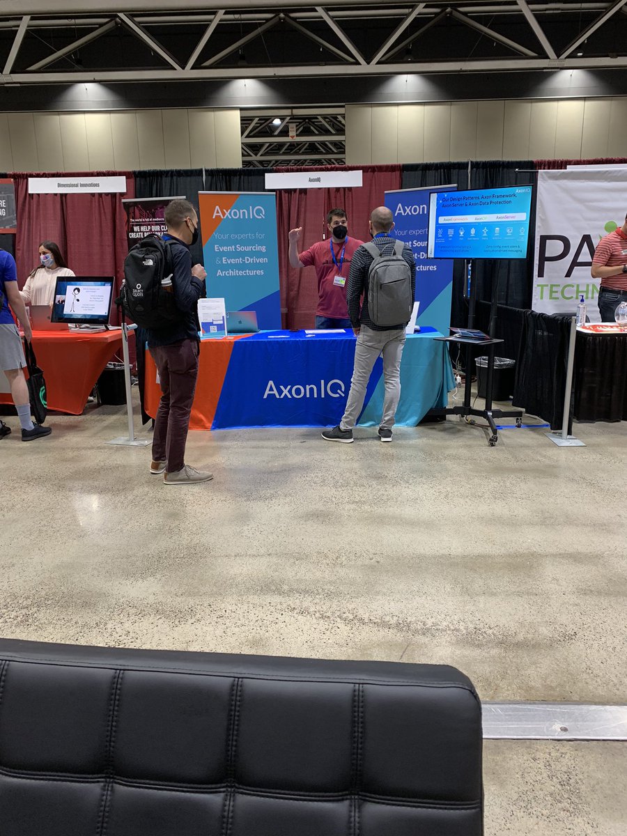 axon_iq's tweet image. It’s the last day of #kcdc2021! Be sure to stop by our booth to learn more about #DDD, #eventsourcing, #CQRS &amp;amp; more!