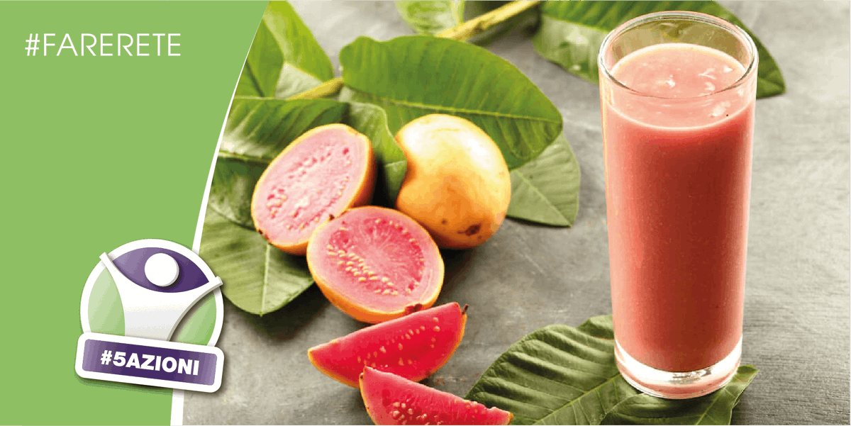 5azioni's tweet photo. Il succo di guava, fonte di fosforo, niacina, potassio, vitamine A e B, ferro, calcio e acido folico è un alleato in caso di diabete. Le sue caratteristiche infatti consentono di aiutare l’organismo a controllare la quantità di zuccheri nel sangue
https://t.co/70sMEyxh3Q
#5azioni https://t.co/mJJmKDzFIo