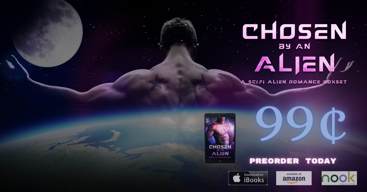 ☄️👽☆°•.Available for Preorder now!°•.☆👽☄️
 
21 alien-filled stories to quench your need for out of this world #love!
 
Only 99¢
#alienromance #scifiromance

books2read.com/u/3RnOyY 

★★Want some freebies?★★ cassidykoconnor.com/cbaa-freebies