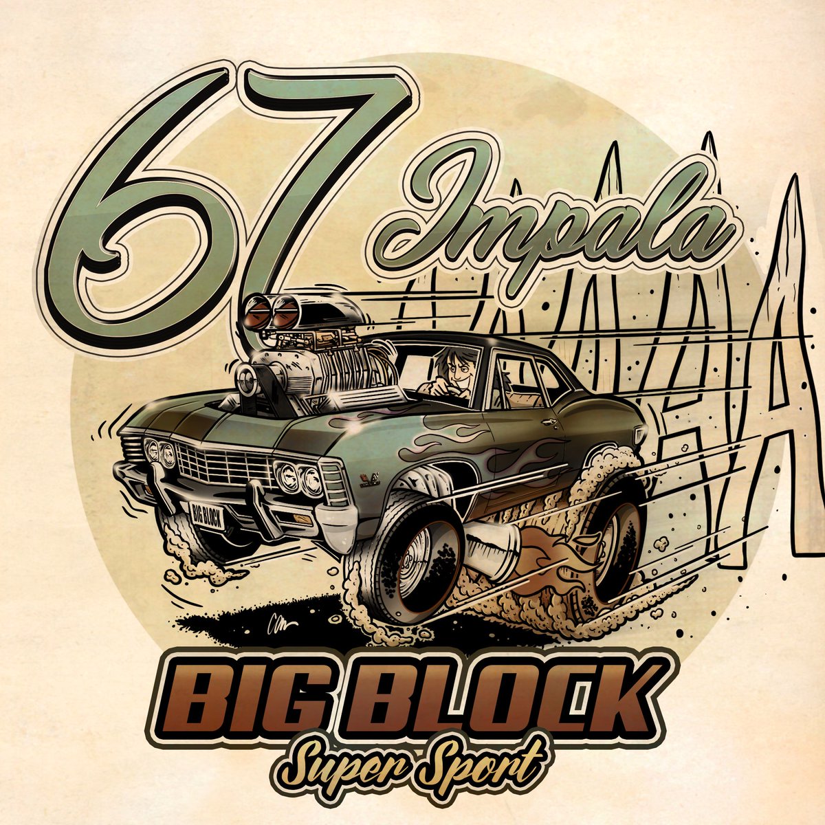 PencilAnimated's tweet image. Big block Chevy #67impala #bigblockchevy #classiccars #hotrodart #hotrodartist #gnarlymagazine #hotrodmagazine #cartoonsmagazine #raceme #burnout #smokingtires #burningrubber #digitalart #dragstrip #dragracing #Procreate