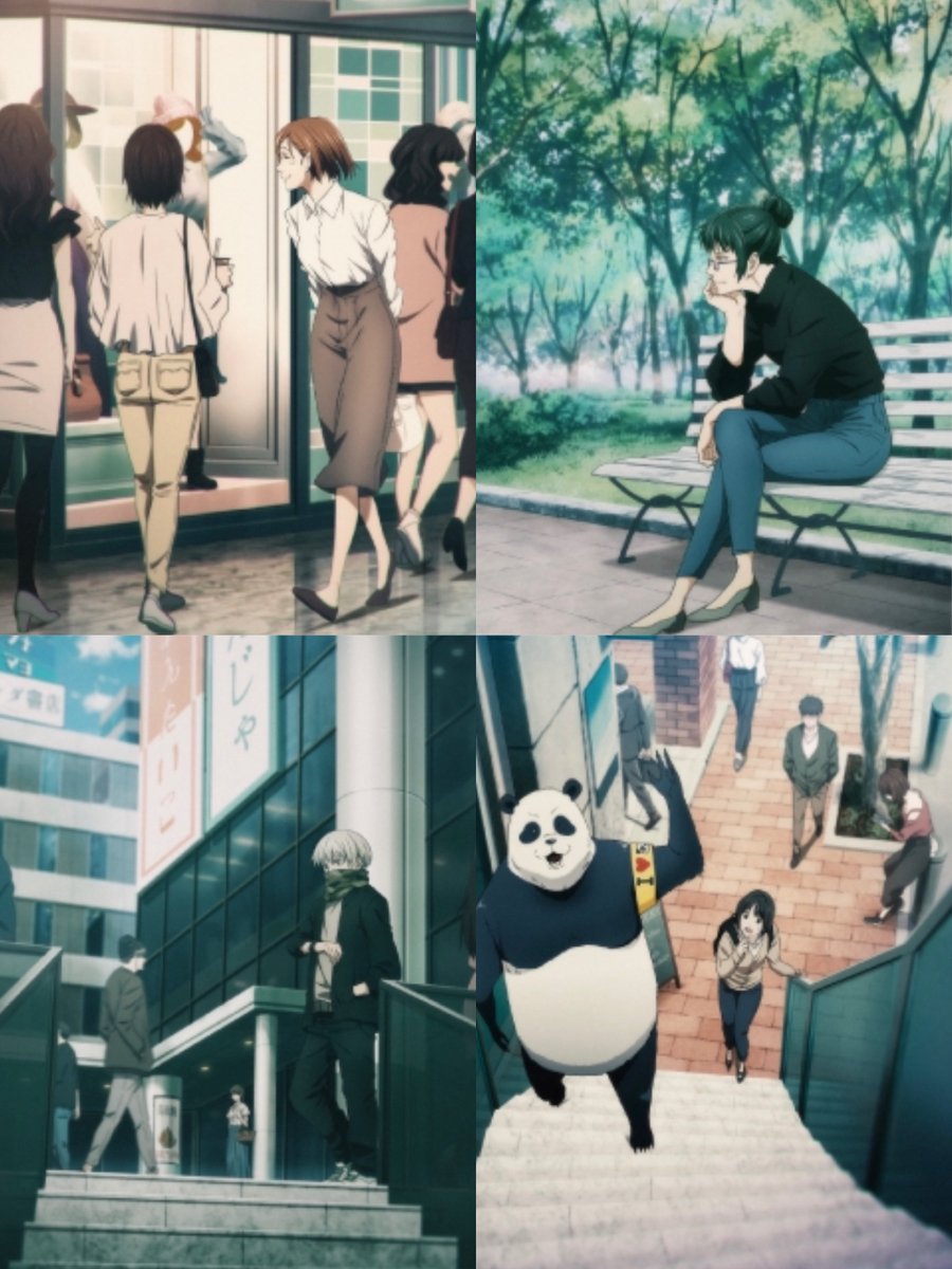 soukatsu_'s tweet image. full body versions of the new Jujutsu Kaisen art for the MAPPA Showcase