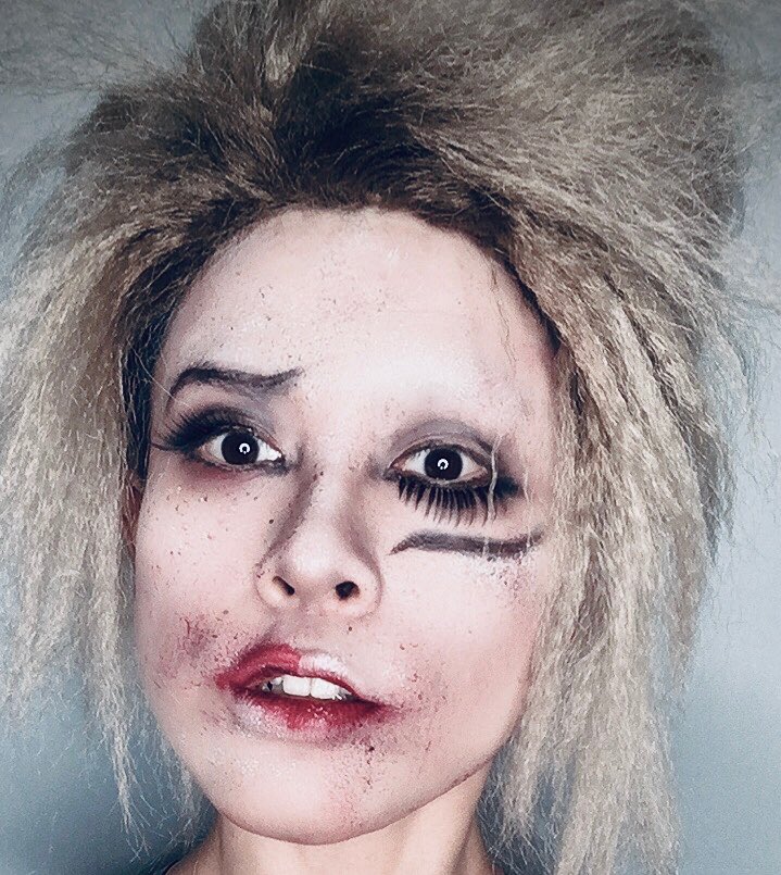 Tomedo_dare's tweet photo. Makeup Test♦️🎪

GothamのEccoちゃん🔫🃏

#Gotham #Ecco 
#FrancescaRootDodson https://t.co/1lnxcRFCau