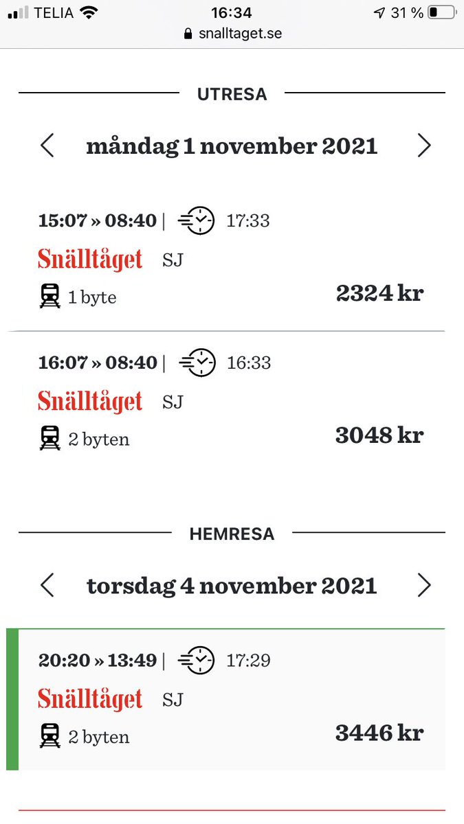 johanheimer's tweet photo. @MathiasStahle @HannaOsterberg Det går att hitta billigare t��gresor. https://t.co/n3JpYReGfX