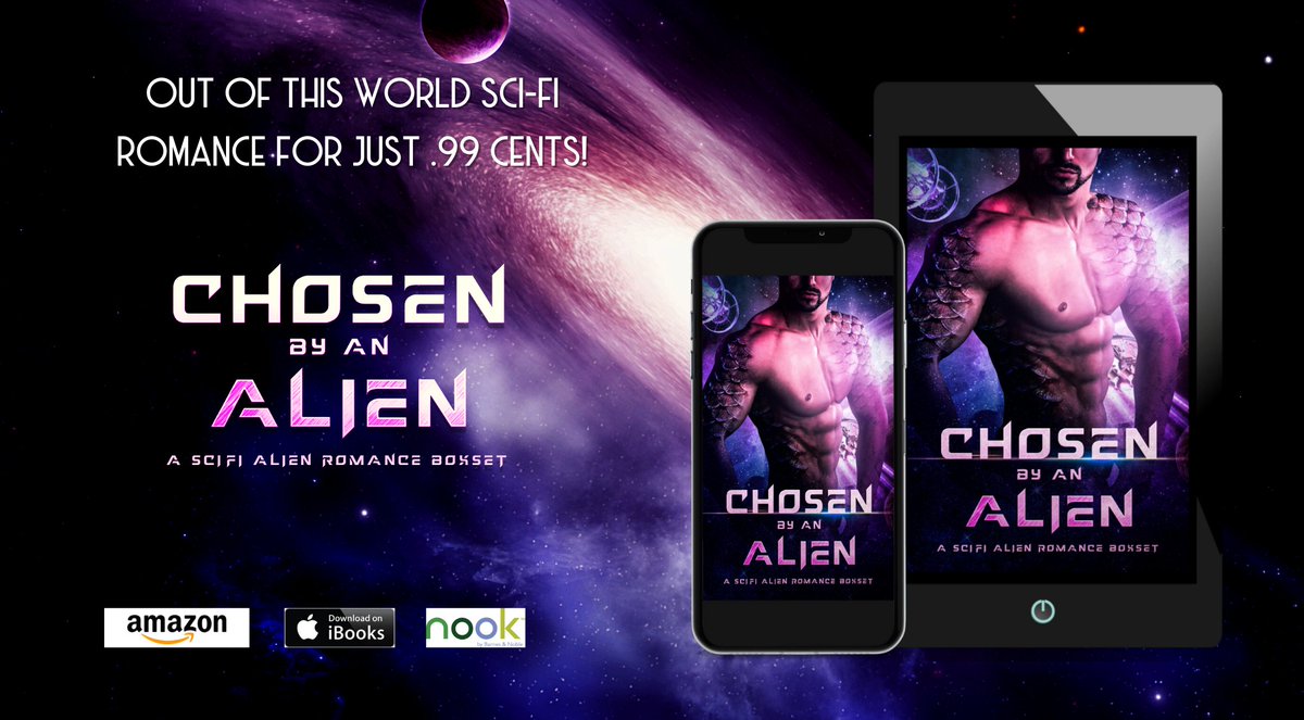 🪐☄️Want your own #out-of-this-world love?☄️🪐
From galactic pirates to interstellar slave masters, Chosen By An Alien has everything you could want. Come find your next book boyfriend for only #99c!
#CBAA
books2read.com/u/3RnOyY
