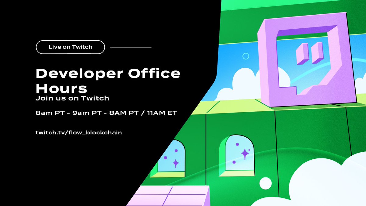 flow_blockchain's tweet photo. Ready to learn more about #FlowFLIPFest?!
Join the Flow Discord Office Hours session starting in less than 30 minutes and learn all about the freshly announced buildathon!
Discord: https://t.co/X1XZ22ZW1i
Twitch: https://t.co/apyPe7rqNf
YouTube: https://t.co/Un6J9morfu https://t.co/KrFXEDyJ70