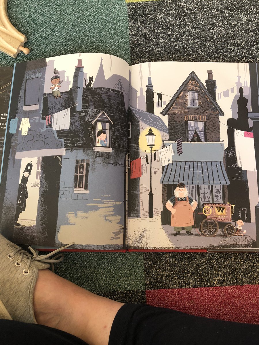 sarah_hepworth1's tweet image. I love that rhyme time at our library is back…this gorgeous book was today’s find. Suspense, mystery and a tender ending….what do you think the Grotlyn looks like? When you find out at the end, you’ll suddenly see all the clues were there all along @OpenUni_RfP #teacherreader