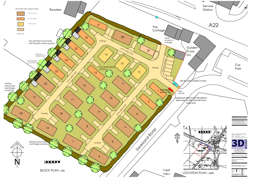We are delighted to confirm that we have recently obtained planning permission for Osborn Leisure LLP for 29 residential park homes at Golden Cross Holiday Park, Golden Cross in Wealden District. Read what head of our planning team Owen Pike MRTPI thought: sw.co.uk/news-insights/…