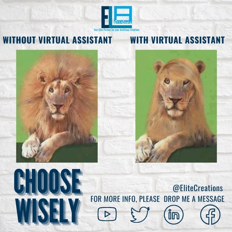 EliteCreations9's tweet photo. A secret to a stress-free company that is growing to its highest level of success is by choosing a virtual assistant.😍 
#elitecreations
#digitalcreations
#virtualassistant
#socialmediamanagement 
#socialgraphicdesign

Visit my website and drop a message.
https://t.co/21INIM8mgI https://t.co/V6MZ4sb9cN