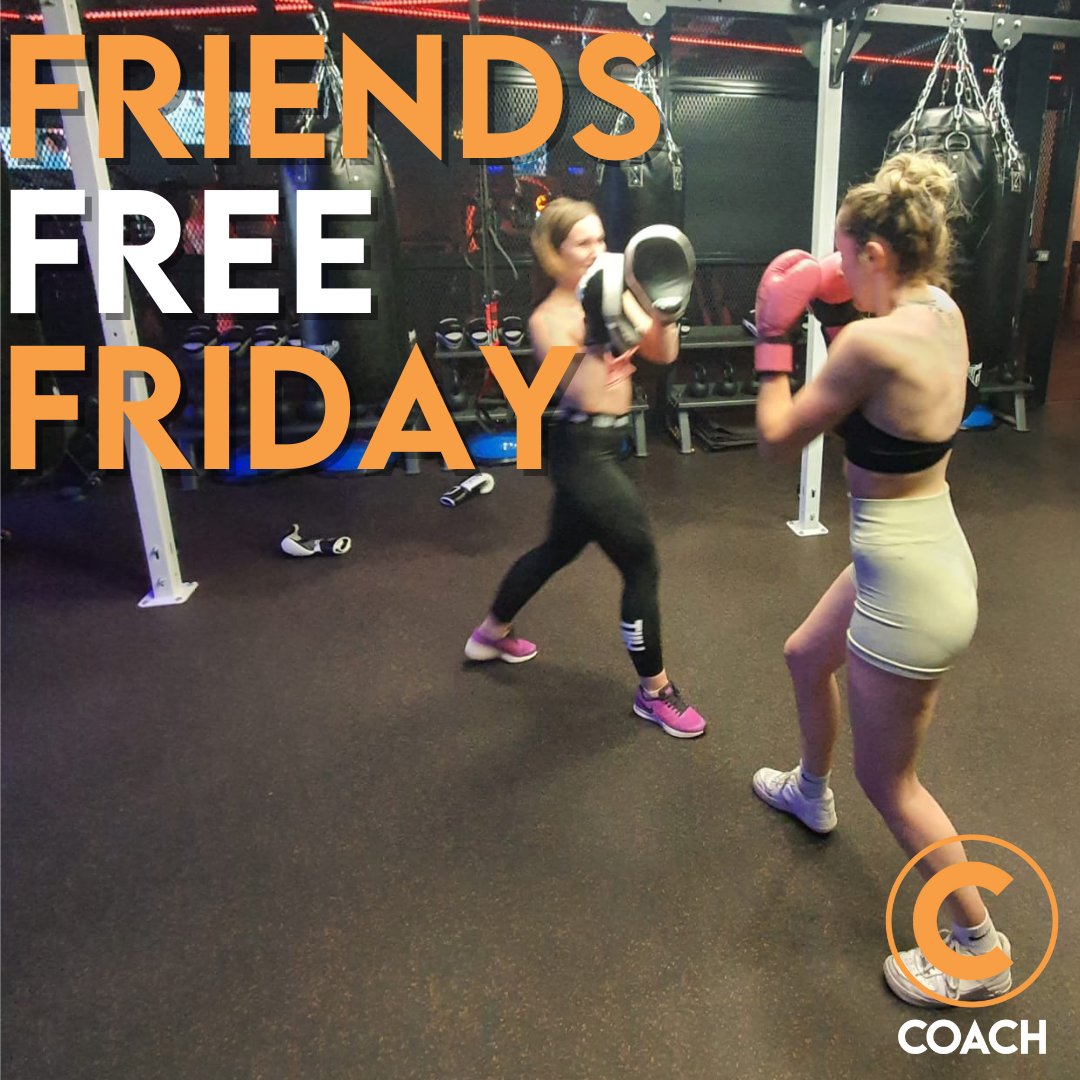 Friends FREE Friday is Back!
Coach Members bring your friends for free today!!
Do your friends have Gym-Envy? 
Why not invite them down for a free session on us?
Tag them in the comments below!

#CoachGyms #LeedsGym #LeedsStudent #LeedsBeckett #LeedsTrinity #UniversityofLeeds