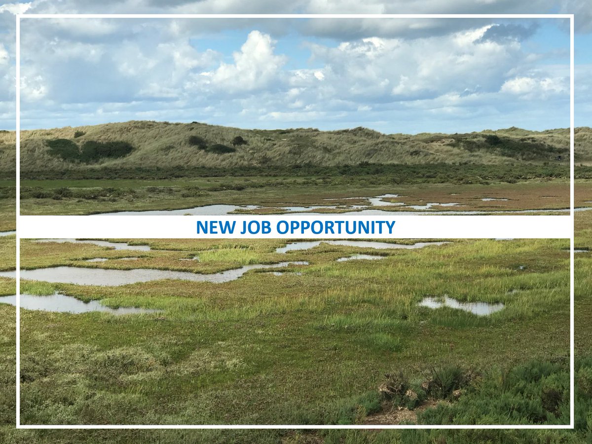 Great post-doc opportunity to support global #conservation & restoration of #saltmarshes at University of Cambridge Conservation Science Group Apply here by 26 September ➡️bit.ly/2Xub3J2