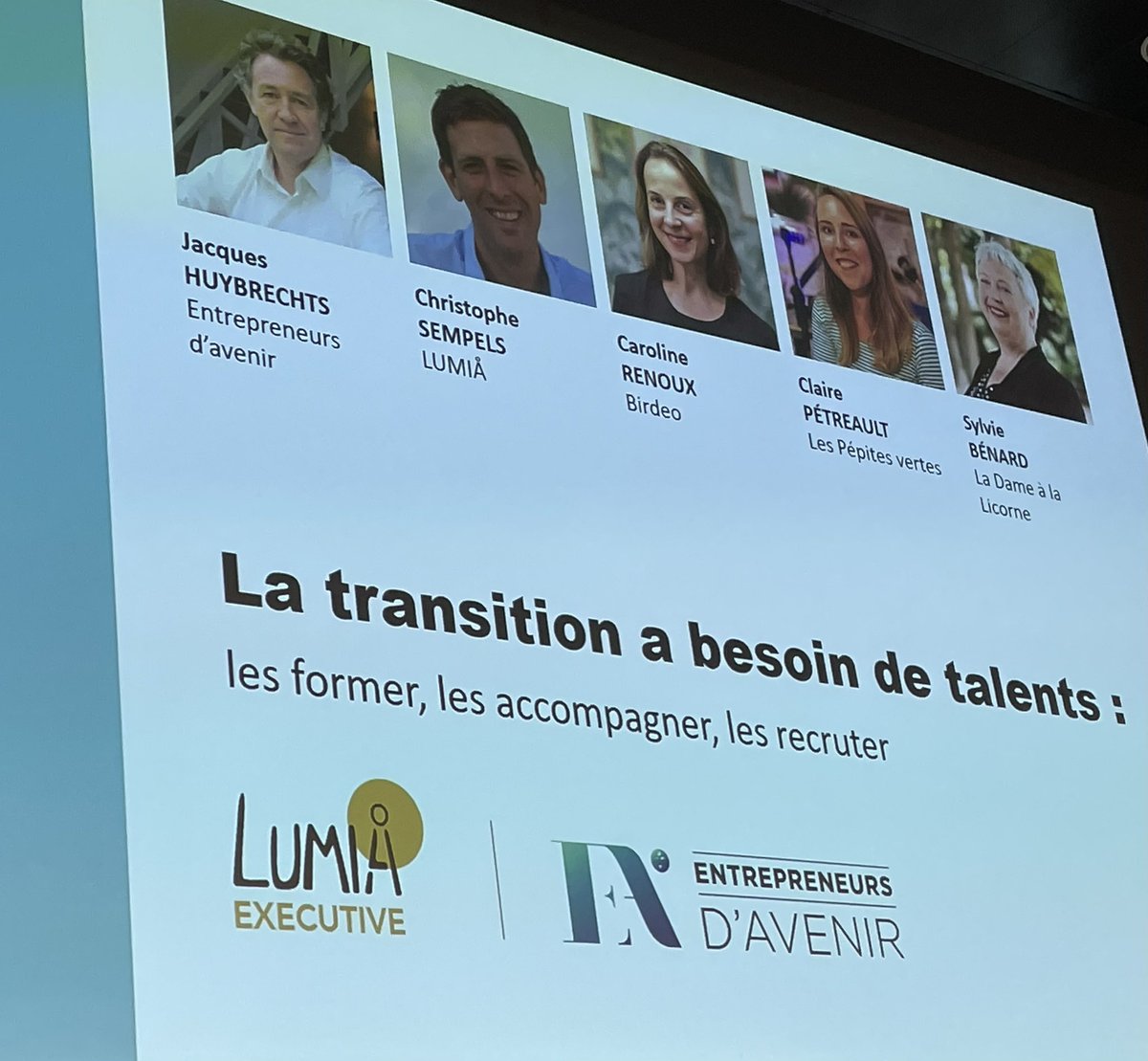 « La transition a besoin de talents » <a href="/LUMIA_Edu/">LUMIÅ</a> <a href="/EntrepreneurAv/">Entrepreneurs d'avenir 🌱</a> <a href="/Birdeo/">birdeo joe</a> <a href="/pepitesvertes/">Les Pépites Vertes</a> @ladamealalicorne il est nécessaire d’apprendre à comprendre pour agir formons-nous !