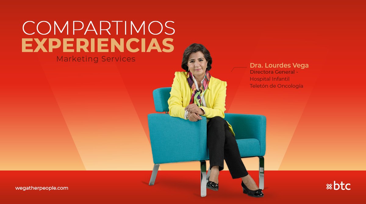 Domina la capacidad de inspirar a las personas y motivar a tu equipo a trabajar juntos hacia una causa mayor que tenga un impacto.

Comparte experiencias para mantener a las personas altamente motivadas y comprometidas.

📸Dra. Lourdes Vega Dra. General de <a href="/hito_teleton/">HITO (Hospital Infantil Teleton de Oncologia)</a>