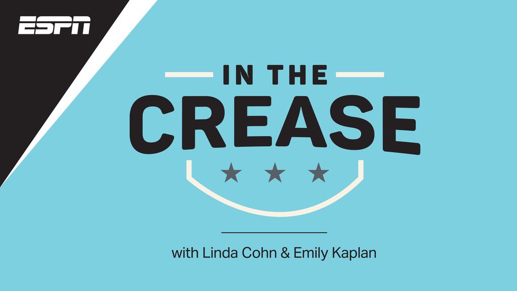 Sept. 20, Hall of Fame sportscaster @lindacohn & national NHL reporter @emilymkaplan will launch 'In The Crease – The ESPN NHL Podcast' 🏒 New episodes available every Mon & Thu 🏒 Preview episode: apple.co/3kiuopR More: bit.ly/3zd5cVW