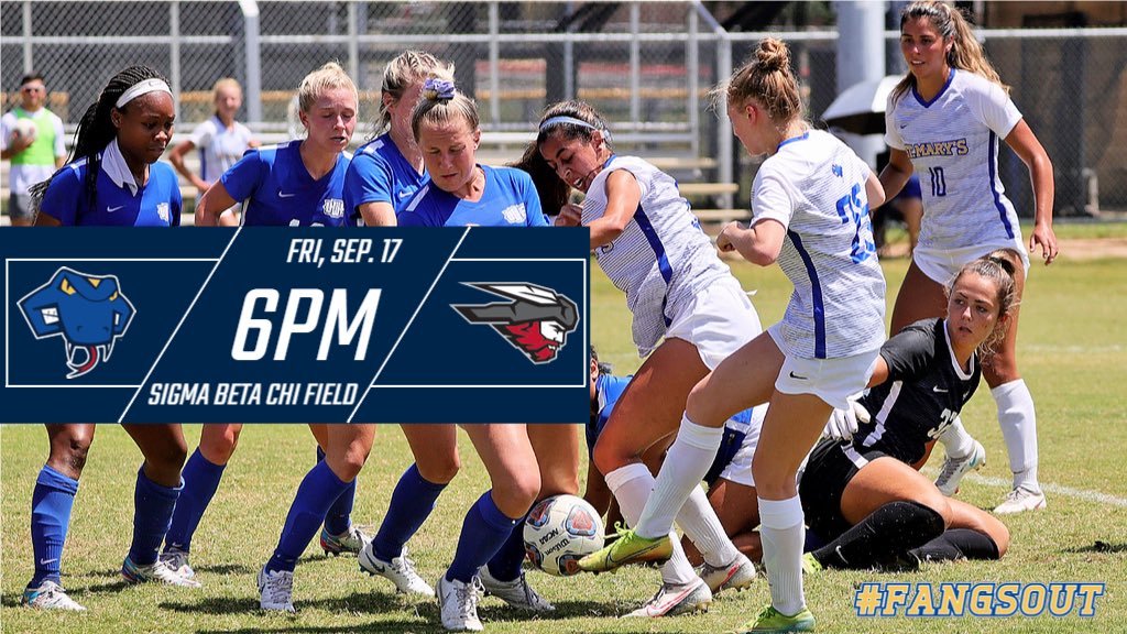 Join us to watch the St. Mary’s Women’s Soccer team take on Western Colorado in this home match. Remember, tickets are FREE for students! Let’s go Rattlers!!!🐍⚽️ 🆚 Western Colorado 📍Sigma Beta Chi Field ⌚️6pm #RattlerPride | #FangsOut