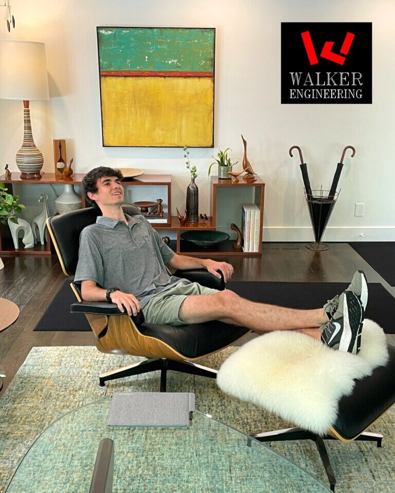 MadAboutModern's tweet photo. We're hard at work getting ready to kick off this year's home tour next Thursday, but mentally, we're here, relaxing in this Eames chair at one of this year's featured midcentury modern homes.
 
Tickets are still available for the tour at https://t.co/mUZEWHCzuL. https://t.co/8T8OmQv6kW