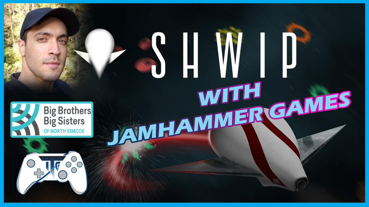 ITGTVDaily's tweet photo. Coming up next are the dev's @JamhammerGames to join us with #Shwip. Head to https://t.co/CDkqM5eFch, YouTube, Twitch, @estvesportstv @Rogerstv20 to support a great cause. #BBBS #Shwip https://t.co/uZQBhZablL