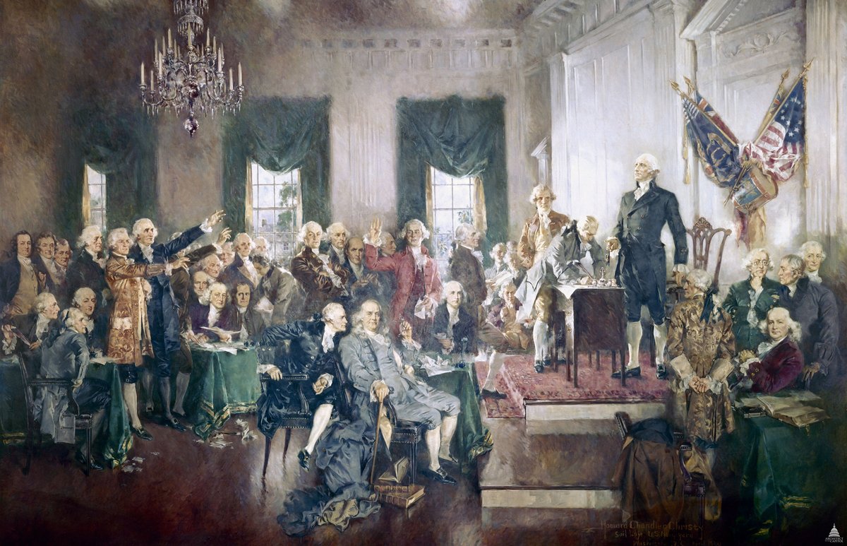 Springfield_Inc's tweet photo. Today commemorates the signing of the U.S. Constitution. It was on September 17, 1787, that this important piece of history was signed in Philadelphia. #ConstitutionDay https://t.co/uFO9baauGP