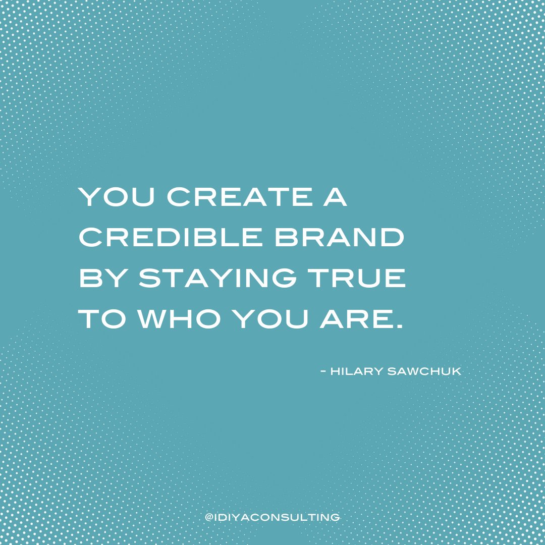 IdiyaConsulting's tweet photo. Maintain your credibility along with your visibility.
But always authenticity over everything. https://t.co/HukLpTIUWp