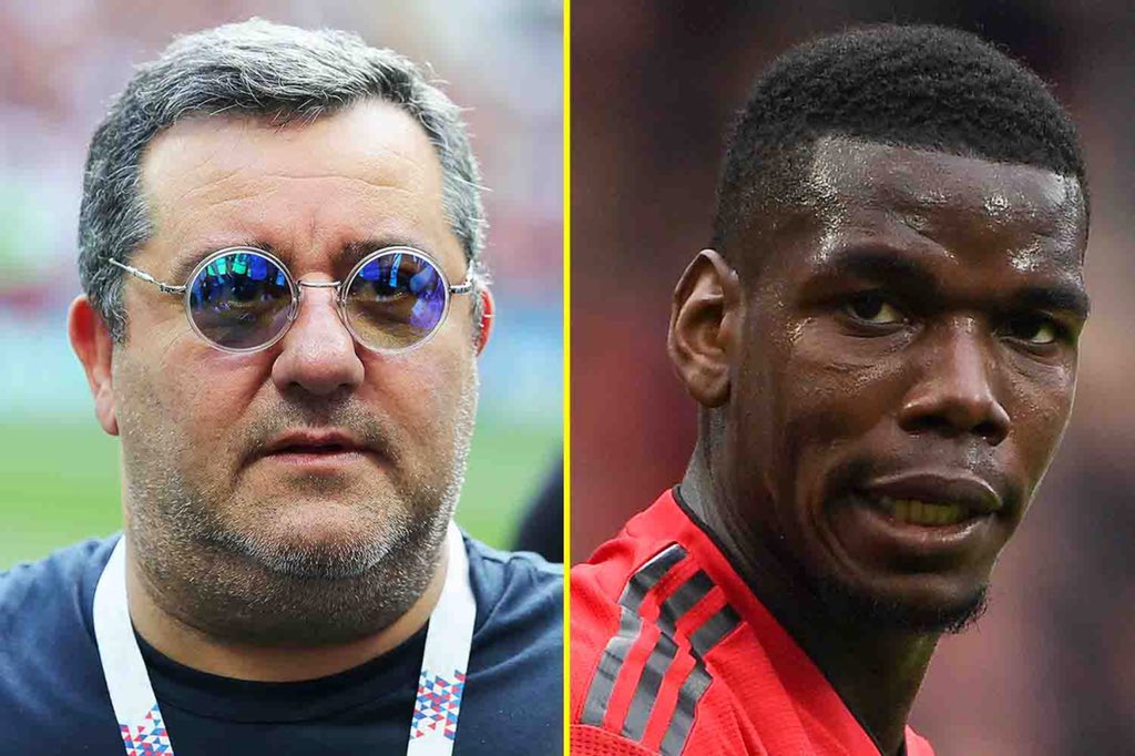 FabrizioRomano's tweet photo. Mino Raiola to Rai Sport: “Paul Pogba is out of contract in June, so we’ll talk with Man Utd and we’ll see what happens. Juventus? Paul still loves Turin. There’s a chance that Pogba will return to Juventus, yes - but it also depends on Juventus plans”. 🔴 @CorSport #MUFC #Juve https://t.co/dQvi8ckDGY