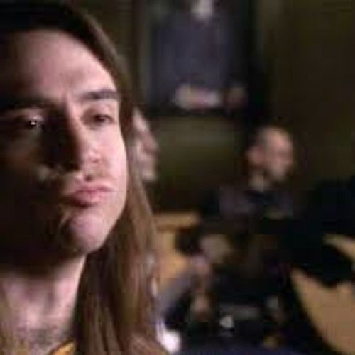Lessthan2000's tweet photo. The glorious duck lips of Brad Roberts in the Mmm Mmm Mmm Mmm music video.  
Check out this week's show about one of the greatest one hit wonders of the 90's and the story of Chad's #phantommole. Only on Less Than 2000!
#crashtestdummies #90smusic #godshuffledhisfeet #bradroberts https://t.co/MfZyB2kuD7