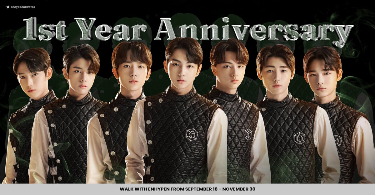 ENHYPEN 1周年 Enniversary 2021 2021 ENniversary] ENHYPEN (엔하이픈) '1년 뒤 나에게 from
