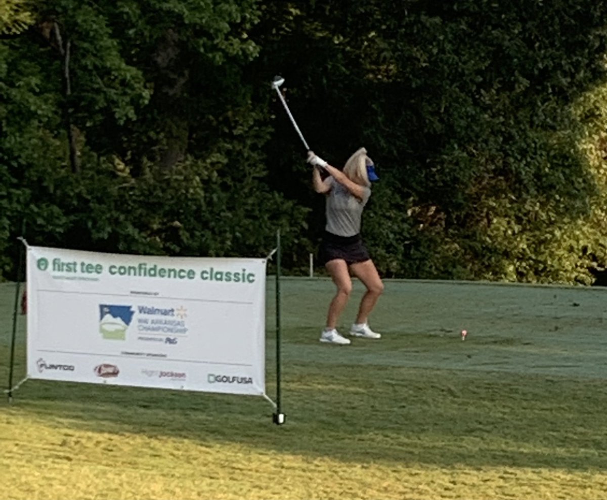 LadyMountieGolf's tweet photo. Day 2 of the Confidence Classic is underway. Aliza Tinnon teeing off on 10. @rhs_21 @RPS_Athletics @RHS_Mounties https://t.co/gGckwEXehs