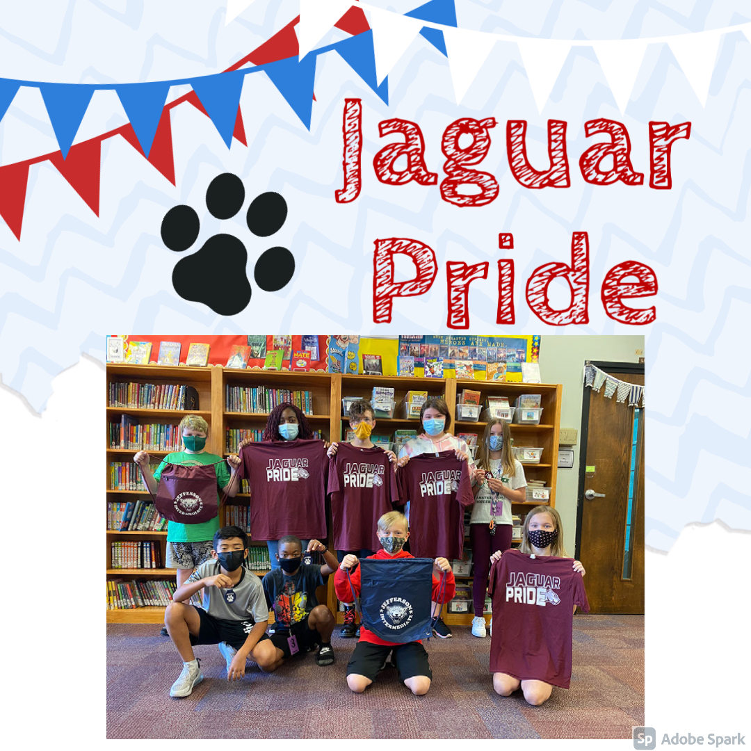 JeffersonSCSD's tweet photo. Shout out to our Jaguar Pride winners this week! Thanks for being respectful, responsible and safe! https://t.co/QQdSkByakl
